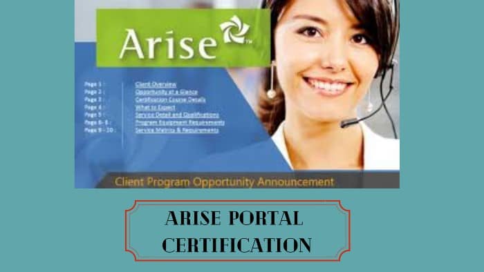 Arise-Portal-Certification